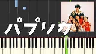 Vignette de la vidéo "Foorin - PAPRIKA [PIANO][TOKYO2020]"