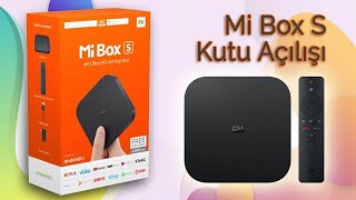 Mi Box S / Kutu açılışı.