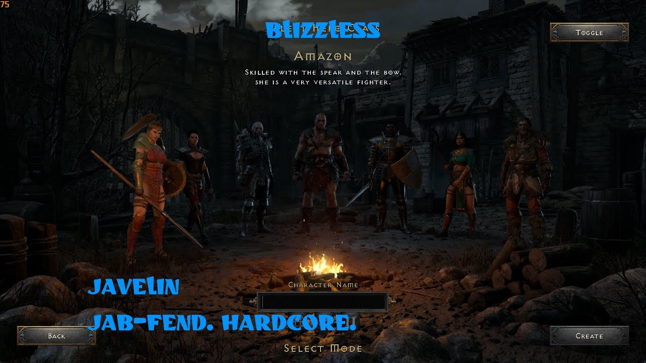 diablo 2. ru/eng chat. все хайпуют на pd2, я в blizzless. amazon. javelin. jab-fend. hardcore.