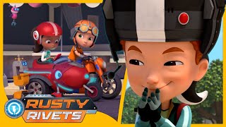 Frankie’s Fritz Bits +MORE | Rusty Rivets | Cartoons for Kids