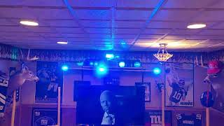Blue Dietz Lightbar With Blue Whelen LED Strobes And A Blue Code 3 Dashlaser