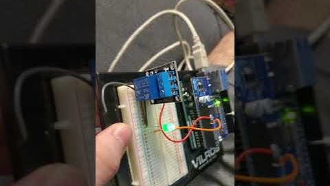 Arduino relay module unit test