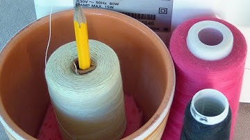 How to Sew with Big Cone Threads on Home Sewing Machine