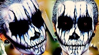 Demon / Corpse Paint; Halloween Makeup Tutorial. Demon / Corpse Paint; Halloween Makeup Tutorial.