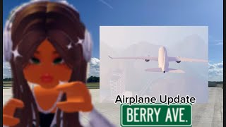 I FINALLY FOUND THE AIRPLANE ✈️ |Update berry avenue