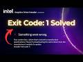 Fix Intel Driver Error Exit Code 1 | Your System Has a Driver Locked to Manufacturer Specifications