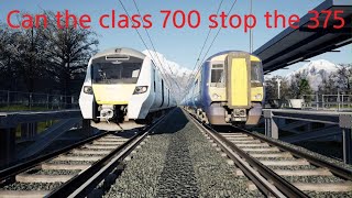 Can the class 700 stop the 375