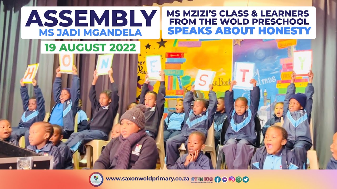 Assembly Ms Mzizi s Class The Wold Speaks About Honesty YouTube assembly-ms-mzizi-s-class-the-wold-speaks-about-honesty-youtube