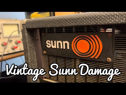 Sunn Model T - Transit Damage & Random Popping Sound - YouTube
