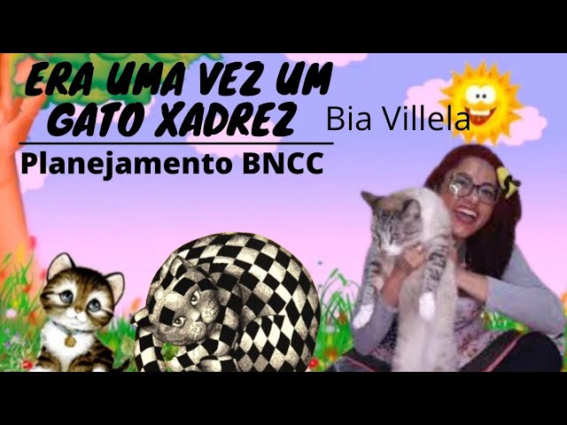 História do gato xadrez na lata - Bolacha Pedagógica