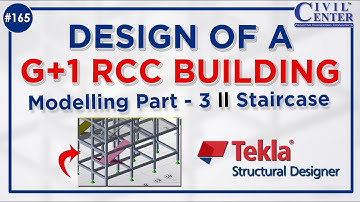 G+1 Residential Building Design in TSD: 5 || Adding Staircase