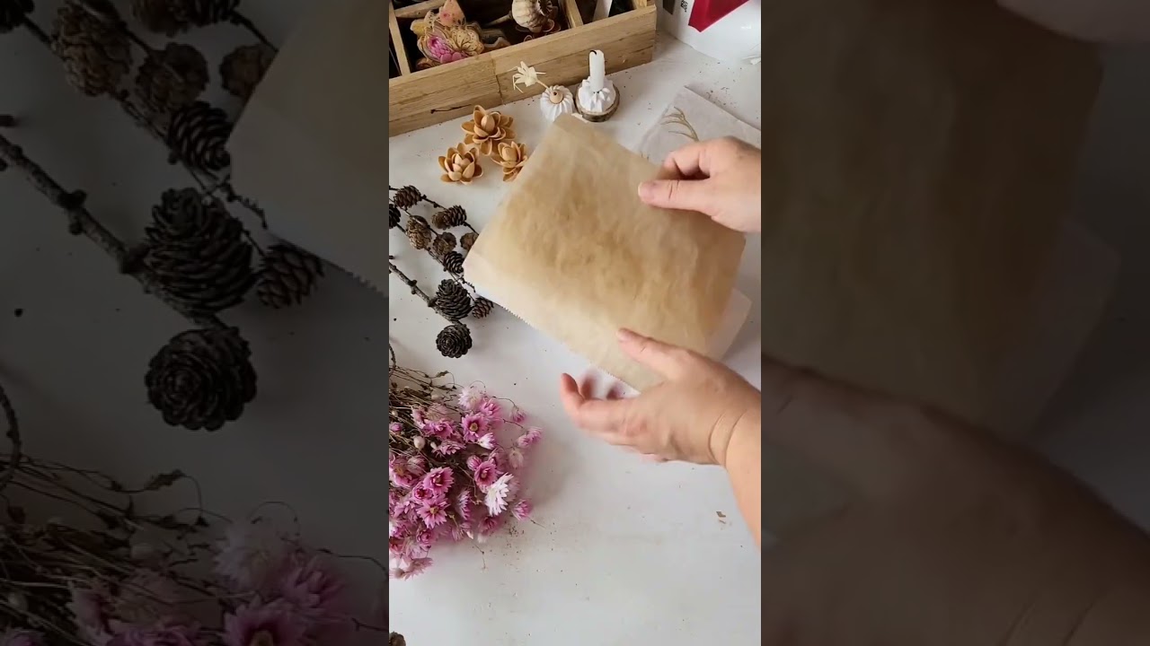 DIY - Lifehack Bastelidee Serviettentechnik laminieren (Folie mit Backpapier aufbügeln) statt kleben