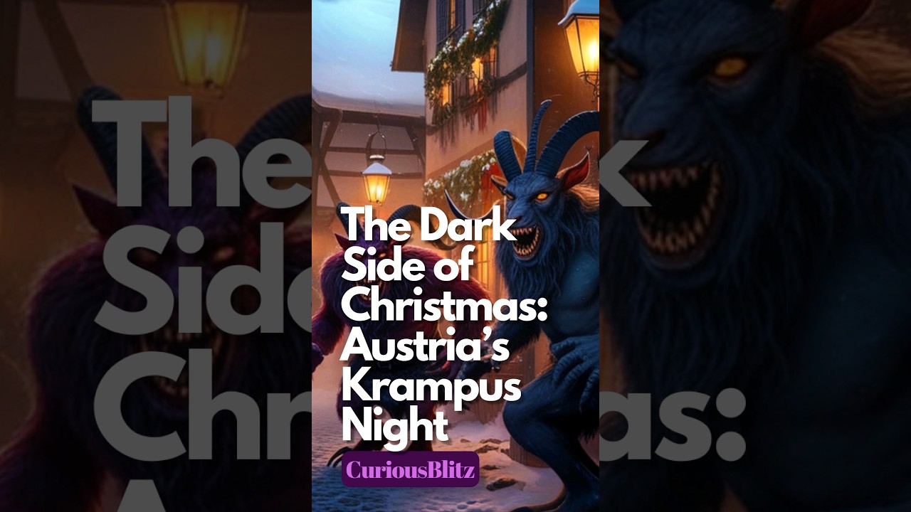 The Dark Side of Christmas: Austria’s Krampus Night 🎄👹
