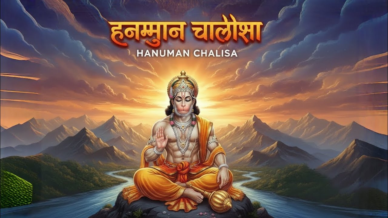 Hanuman Chalisa | हनुमान चालीसा पाठ | Powerful Hindu Bhajan | Jai Hanuman