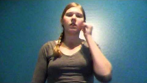 ASL Midterm Expressive Portion Part 2