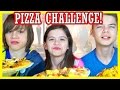 THE PIZZA CHALLENGE!  |  DISGUSTING INGREDIENTS!  |  KITTIESMAMA