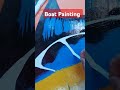 Boat Painting of Blue Marlins #art #drawing #artist #artwork