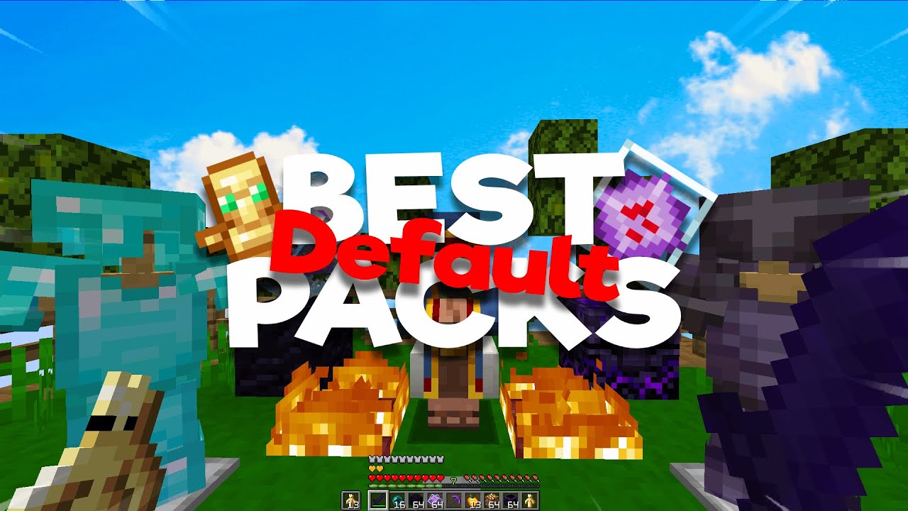 Top 3 Default Edit Texture Packs... - YouTube