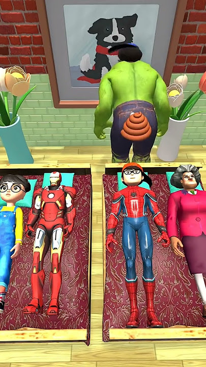 Scary teacher🥶 funny🤣 Hulk #animation #gaming #virl #tranding #song #superhero #video  #scaryteacher