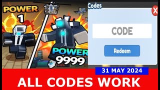 *ALL CODES WORK* [🚽 UPD] Toilet Fighting Simulator ROBLOX | 31 MAY 2024