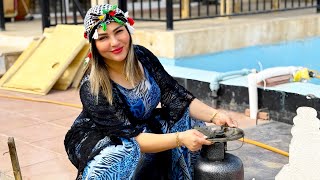 Rustic Winter Lunch | A Simple Village MealMade Outdoors:Nomadic Life