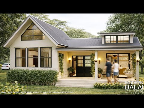 simple-house-design-small-farmhouse-idea-|-8x12-meters