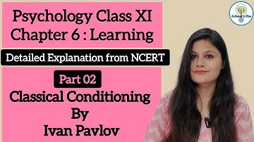 classical conditioning #classicalconditioning #pavlov #learning #theoryoflearning #conditioning
