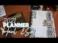 2021 Planner Haul & Setup | Cloth & Paper, Poi & Hun, and more!