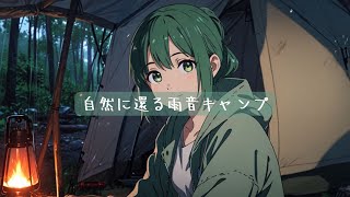 自然に還る雨音キャンプ（BGM60分）