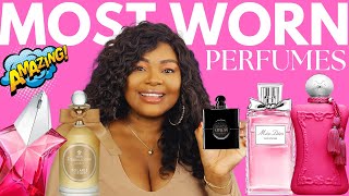 MOST WORN FRAGRANCES FROM MY ENTIRE PERFUME COLLECTION  | BEST WOMENS FRAGRANCES | FromAbiwithlove