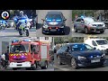 Compilation paris  police pompiers bspp et dautres vhicules en urgence