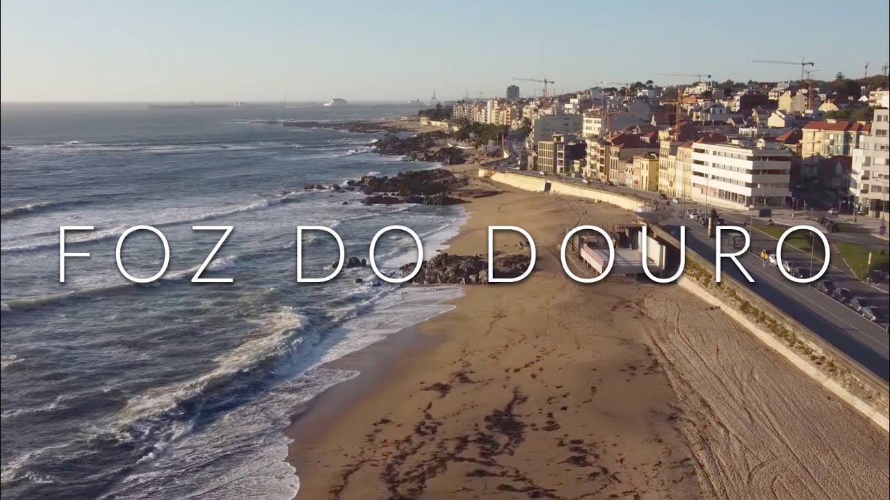 FOZ DO DOURO - A birds eye view of Porto´s beautiful seafront.