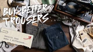Two Trouser Brands to Replace Your Jeans