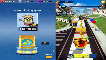 🚀Minion Rush Despicable Me🚀, Android Reverse Gameplay HD - (1-3 Rooms) Walkthrough, Episode 41