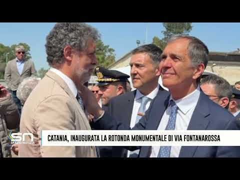 Video Riqualificata la rotatoria dell'aeroporto Fontanarossa di Catania