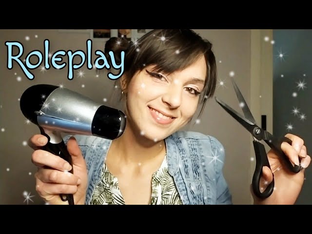 ASMR | ✨ 𝐑𝐈𝐋𝐀𝐒𝐒𝐀𝐓𝐈 mentre ti taglio i capelli 💇🏻‍♀️ | 𝑹𝒐𝒍𝒆𝒑𝒍𝒂𝒚 𝑹𝑬𝑨𝑳𝑰𝑺𝑻𝑰𝑪𝑶 ✂️