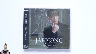 Unboxing Jaejoong 1st Japanese Single Album Sign/Your Love [Normal Edition]