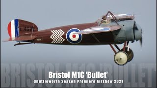 Bristol M1C 'Bullet' - Shuttleworth Season Premiere Airshow 2021
