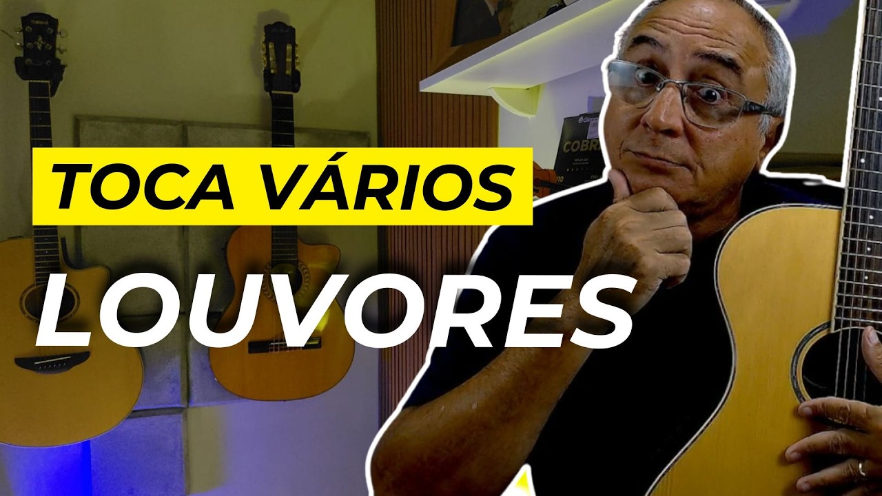 As Sequências de Passagem no Violão pra Tocar Vários Louvores na Igreja - Dicas para Iniciante