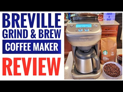 REVIEW BREVILLE Grind Brew 12 Cup Coffee Maker HOW TO MAKE COFFEE - YouTube