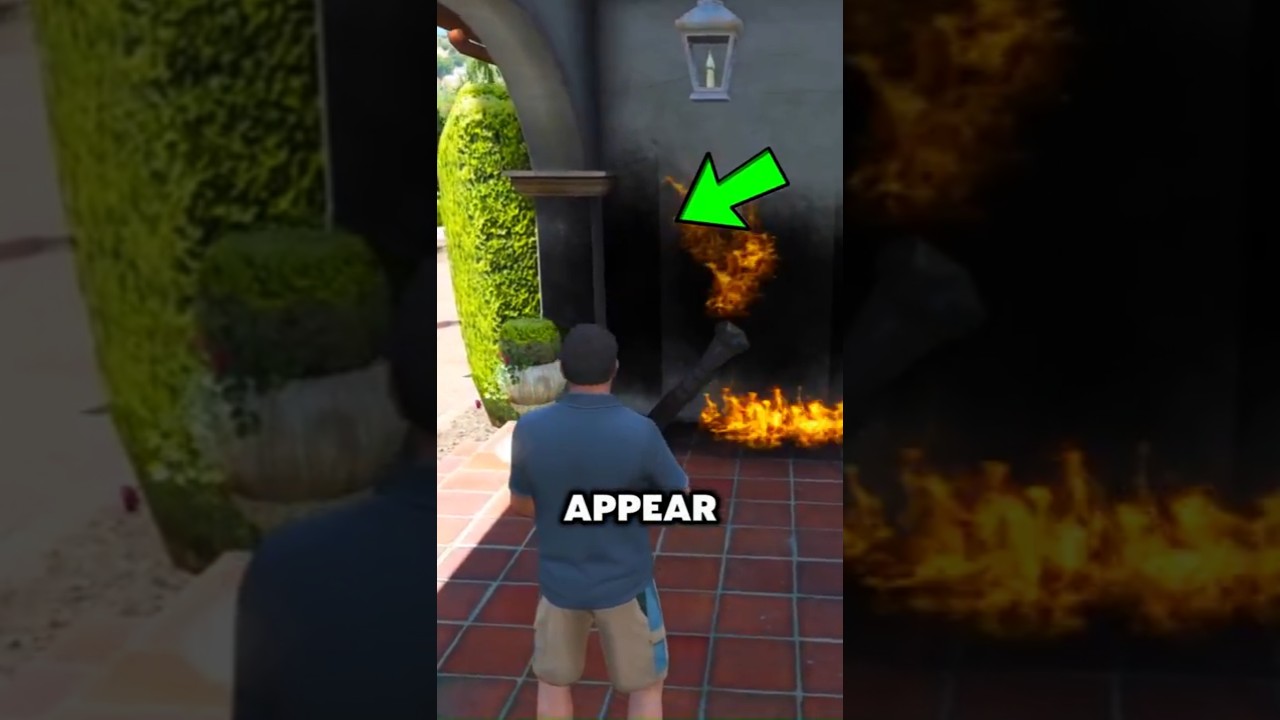 СКРЫТЫЙ третий вход в дом Майкла в GTA 5!