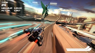 WIPEOUT omega Queens Mall speedlap A+ 0.29.80 RANK 4