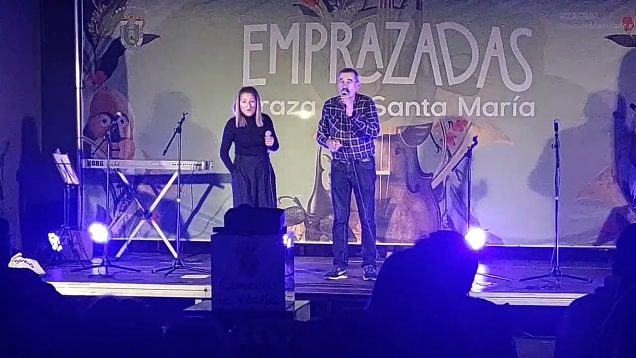 Regueifa de Lupe Blanco e Suso de Xornes, Vilalba 17-11-23. #regueifa #galicia #galego