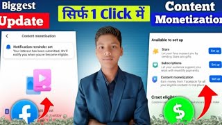 FACEBOOK NEW MONETIZATION UPDATE 2026 #tech #facebook 