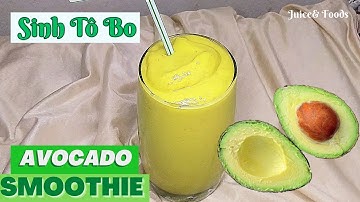 HOW TO MAKE AVOCADO JUICE WITH MILK - AVOCADO SMOOTHIE