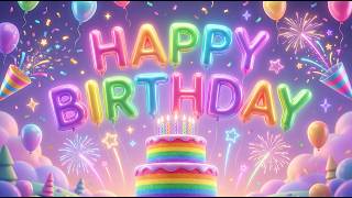 Happy Birthday Karaoke Version 🎤 | Sing Along Birthday Song with Lyrics
