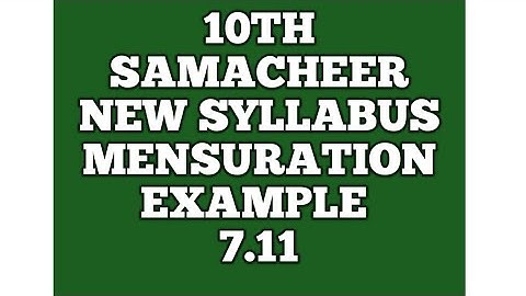 10th maths Example (7.11)