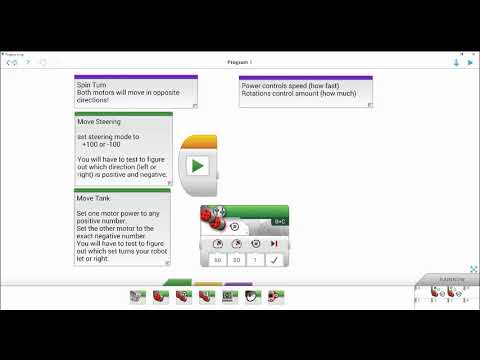 EV3 Spin Turn: Move Steering and Move Tank