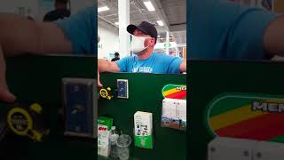 MENARDS Gestapo Secret Mask Police Discriminating Against Healthy Customer In Real Time
