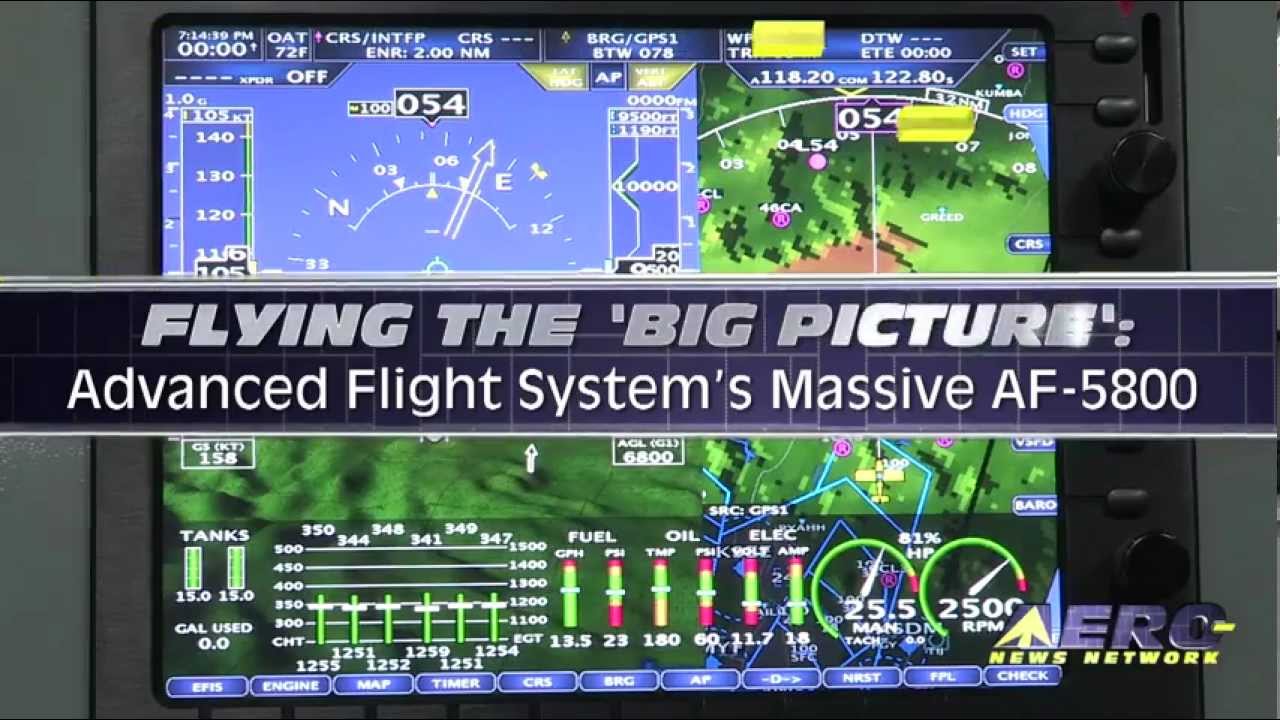 Aero-TV: Flying The 'Big Picture' - Advanced Flight System's Massive AF ...